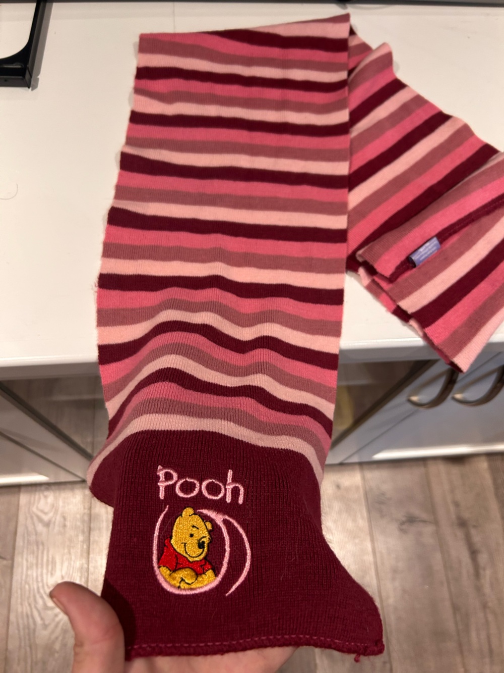 Vintage kids winnie the pooh scarf